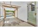 Attached garage with automatic door offers parking and storage at 696 W Mill St, Danville, IN 46122