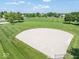 Community baseball field provides residents a green space to engage in recreational sports and activities at 8835 Harrison Pkwy, Fishers, IN 46038