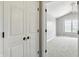 Bedroom features neutral walls, plush carpeting, and a closet at 8835 Harrison Pkwy, Fishers, IN 46038
