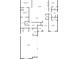 Detailed floor plan showcasing layout of all rooms including the kitchen, living room, bedrooms, and bathrooms at 886 J Mccool Way, Greenwood, IN 46142