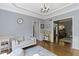 Bright living room featuring hardwood floors, recessed lighting and soft neutral colors at 111 N 8Th St, Zionsville, IN 46077