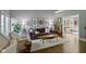Cozy living room with hardwood floors, stylish furniture, and natural light at 111 N 8Th St, Zionsville, IN 46077