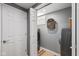 Functional laundry area with modern washer and dryer units at 1141 W 35Th St, Indianapolis, IN 46208
