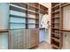 Custom closet design with shelving and drawers at 1311 Central Ave, Indianapolis, IN 46202