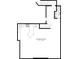 Basement floor plan showing layout of recreation room, stairs and bath at 1805 Wood Valley Dr, Carmel, IN 46032
