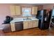 Cozy kitchen featuring stainless steel appliances and ample counter space at 1823 Long Lake Dr, Greenwood, IN 46143