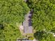 Aerial view of a home, beautifully surrounded by lush trees at 1930 Bechtel Rd, Indianapolis, IN 46260