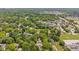 Aerial perspective of a verdant neighborhood with interspersed homes and winding roads at 1930 Bechtel Rd, Indianapolis, IN 46260