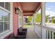 Inviting front porch with seating area and views of the neighborhood at 2015 N College Ave, Indianapolis, IN 46202