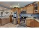 Spacious kitchen with stainless steel appliances and granite countertops at 2332 Central Ave, Indianapolis, IN 46205