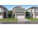 Charming two-story home featuring a spacious two-car garage and a well-manicured front lawn at 3541 Sugar Grove Dr, Whitestown, IN 46075