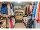 Spacious walk-in closet with ample storage, featuring shelving and hanging space for organization at 3679 Woodruff Pl, Bargersville, IN 46106