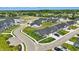 Overhead image of houses in the neighborhood at 4182 Hume Ave, Plainfield, IN 46168