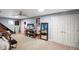 Bedroom with carpet, ceiling fan, and natural light at 5720 Hickory Hollow Dr, Plainfield, IN 46168