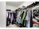 Walk-in closet with ample storage space featuring wire shelving at 5841 Sable Dr, Indianapolis, IN 46221