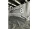 Crawl space with white plastic liner and dehumidifier at 6550 Reed Rd, Pittsboro, IN 46167