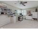 Versatile flex space featuring bright natural light, storage solutions, and a neutral carpet flooring at 6550 Reed Rd, Pittsboro, IN 46167