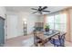 Bright office with a spacious work area and lots of natural light at 6589 Kara Ln, Brownsburg, IN 46112