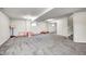 Finished basement with light gray carpet, neutral walls, and recreational space at 8557 Vyners Ln, Avon, IN 46123