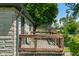 Charming home back porch with wooden railings perfect for relaxing outdoors at 11315 House St, Indianapolis, IN 46259