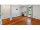 Bedroom featuring hardwood floors, bright natural light and closet with storage at 11315 House St, Indianapolis, IN 46259