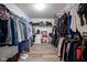 Spacious walk-in closet with ample shelving and clothing racks for storage at 12847 Arvada Pl, Fishers, IN 46038