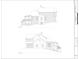 Side elevation views of the home design with multi-level deck, porch and window features at 1424 Chatham Ridge Ct, Westfield, IN 46074