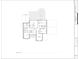 Upper level floor plan featuring bedrooms, bathrooms, laundry and storage at 1424 Chatham Ridge Ct, Westfield, IN 46074