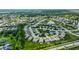 Aerial view showcasing the well-planned community layout and surrounding landscape at 19009 Beverly Shones Ln, Noblesville, IN 46062
