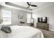Inviting main bedroom features natural light, neutral tones, and an adjacent dresser at 19009 Beverly Shones Ln, Noblesville, IN 46062