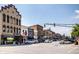 Charming street view showcasing historic buildings and local businesses in a vibrant downtown area at 19009 Beverly Shones Ln, Noblesville, IN 46062