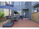Back deck of the house featuring an outdoor seating area with a grill for entertaining at 2140 Alabama St, Indianapolis, IN 46202