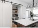A well-organized pantry with shelving and pull out drawers, perfect for kitchen storage and organization at 2140 Alabama St, Indianapolis, IN 46202
