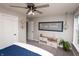 Inviting bedroom with cozy decor, stylish furnishings, and a relaxing atmosphere for guests at 2245 Meadow Crk, Avon, IN 46123