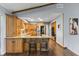 Well-equipped kitchen with granite countertops, stainless steel appliances, and a functional island at 2303 Alexandria Dr, Greenfield, IN 46140