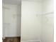 Walk-in closet with shelving for organized storage at 2444 Cole Branch Ct, Indianapolis, IN 46239