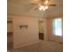 Main bedroom includes a ceiling fan, en suite bathroom, and large closet at 2996 Colony Lake W Dr, Plainfield, IN 46168