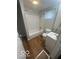 The bathroom features a shower and single sink vanity at 3026 S Rybolt Ave, Indianapolis, IN 46241