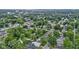 A vibrant neighborhood with lush trees, cozy homes, and a city skyline at 4129 Cornelius Ave, Indianapolis, IN 46208