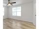 Bedroom with large windows offering lots of natural light at 4129 Cornelius Ave, Indianapolis, IN 46208