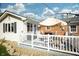 Deck with outdoor furniture, perfect for entertaining at 431 N Bauman St, Indianapolis, IN 46214