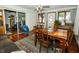Bright dining room with sliding glass doors to the backyard at 431 N Bauman St, Indianapolis, IN 46214