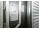 Home furnace system is shown in the basement at 431 N Bauman St, Indianapolis, IN 46214