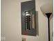 Close up of the electrical breaker panel in a home at 4912 Atlanta St, Anderson, IN 46013