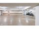 Spacious three car garage with coated floor and plenty of storage at 501 Fletcher Ave # A, Indianapolis, IN 46203