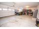 Spacious two car garage with an automatic door provides ample parking and storage space at 5081 Holborn Ave, McCordsville, IN 46055