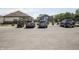 Spacious parking lot with designated parking spaces near common areas and well-maintained landscaping at 5081 Holborn Ave, McCordsville, IN 46055