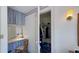 Spacious closet featuring functional storage solutions and ample lighting for convenience at 622 N Dequincy St, Indianapolis, IN 46201