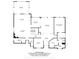Main floor plan includes a kitchen, living room, primary bedroom, office and more, for functional living at 7250 Royal Oakland Dr, Indianapolis, IN 46236