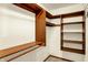 Walk-in Closet with multiple shelves and clothing racks at 785 Cottage Ln, Greenwood, IN 46143